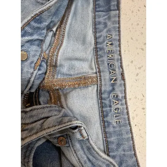 American eagle womens 4 short distressed denim - Picture 6 of 6